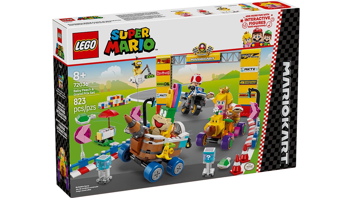 LEGO® Super Mario™: Mario Kart™ - Baby Peach™ & Grand Prix Set 1